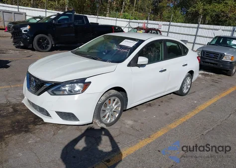 2018 Nissan Sentra Sv z USA, uszkodzony, nr VIN 3N1AB7AP1JY226481